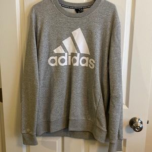 Grey Adidas Crewneck